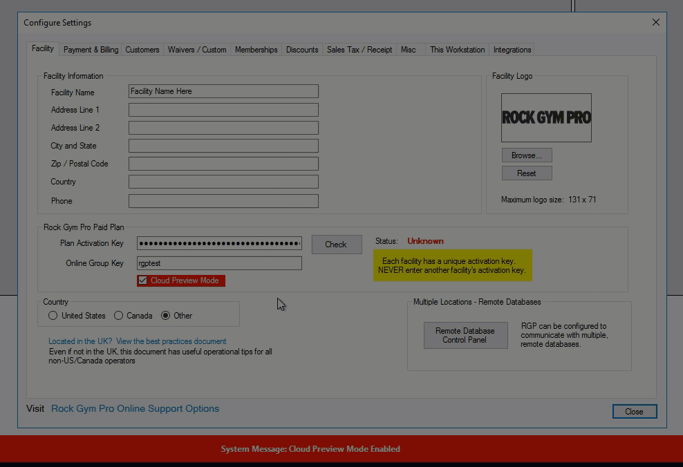 Unchecking Cloud Preview Mode.gif